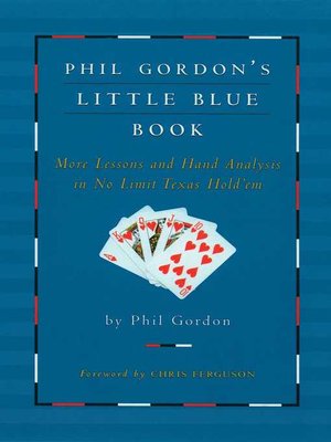 cover image of Phil Gordon's Little Blue Book